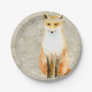 Prato De Papel Fox doce