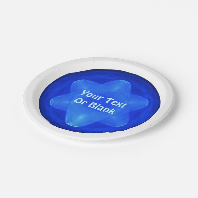 Prato De Papel Fractal Bluestar (Inclinado)