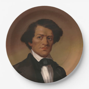 Prato De Papel Frederick Dougla$$$ Free Abolitionist 1845