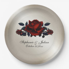 Prato De Papel French Quarter Goth Antique Gold Wedding