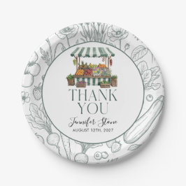 Prato De Papel Fresh Off The Market 