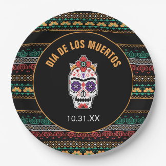 Prato De Papel Frida Kahlo | Diâmetro De Los Muertos