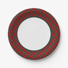 Prato De Papel Fronteira MacGregor Clan Tartan