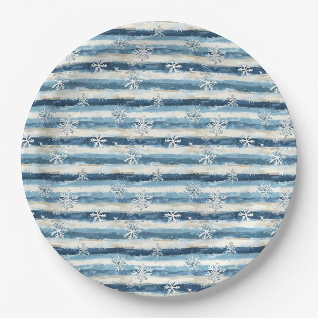 Prato De Papel Frosted Horizon (Frente)