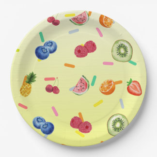 Prato De Papel Fruitfetti