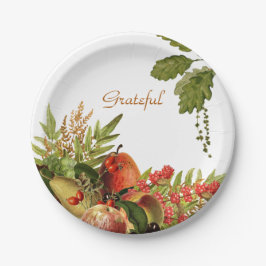 Prato De Papel Fruta em placas de papel