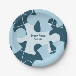 Prato De Papel Fun Jigsaw Puzzle Custom Birthday Party Motto