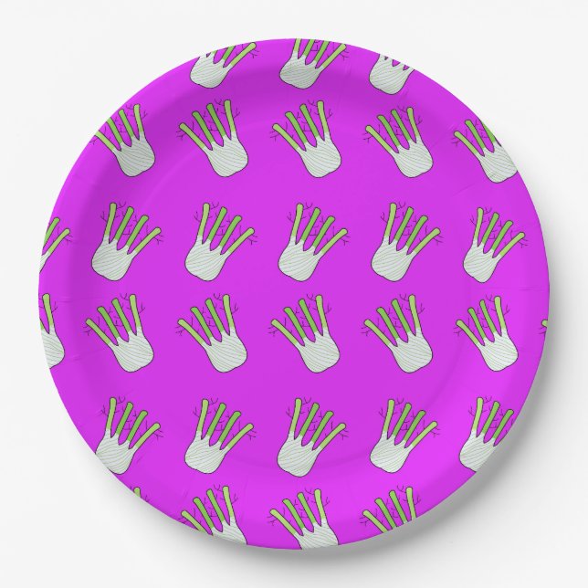 Prato De Papel Funcho (Frente)