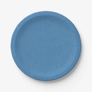 Prato De Papel Fundo azul simples e calmo com textura