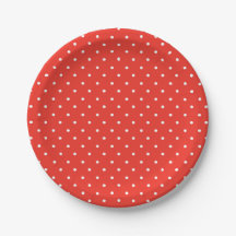 Fundo vermelho sem emenda padrão de bolinhas