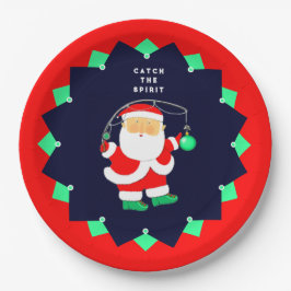 Prato De Papel Funny Christmas Holiday Party