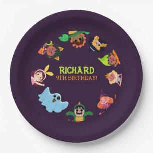 Prato De Papel Funny Giant Long Yellow Banana Vestindo Summer Sun