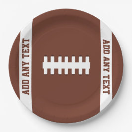 Prato De Papel Futebol