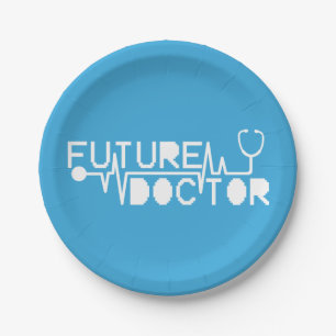 Prato De Papel Futuro médico medicina Estetoscópio