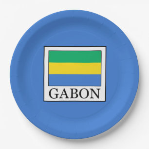 Prato De Papel Gabão
