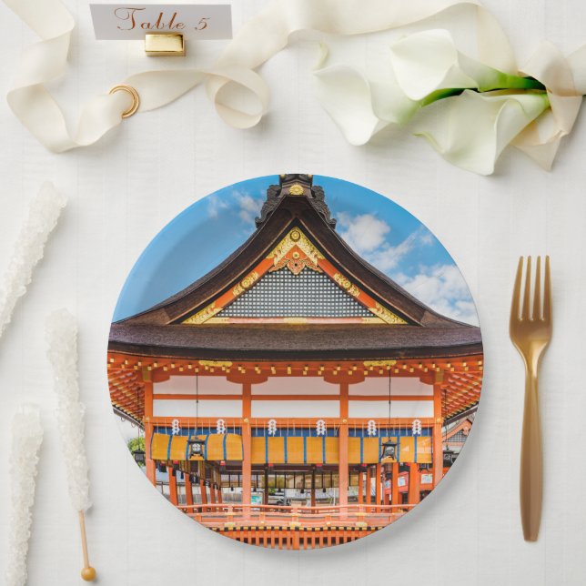 Prato De Papel Gai-Haiden, santuário de Fushimi Inari-Taisha, Kyo (Casamento)