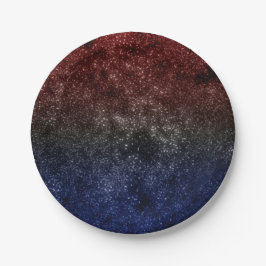 Prato De Papel Galáxia americana