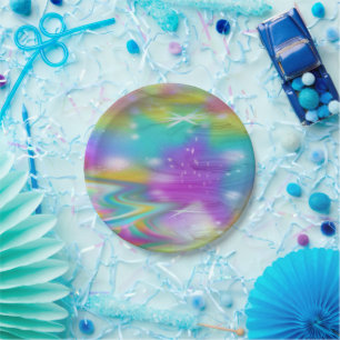 Prato De Papel Galáxia de espiral