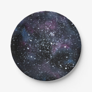 Prato De Papel Galaxy Plates Galaxy Plates