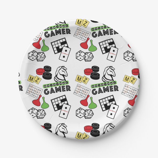 Prato De Papel Gamer original (Frente)