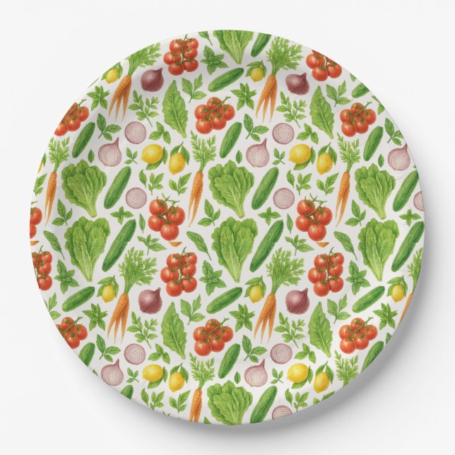 Prato De Papel Garden-Fresh Ivory  (Frente)