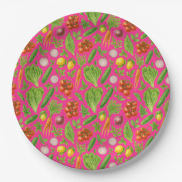 Prato De Papel Garden-Fresh Summer Pink 