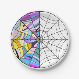 Prato De Papel Garotinha gótica de vestido preto Aniversário