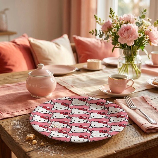 Prato De Papel Gatinha (Criador carregado)