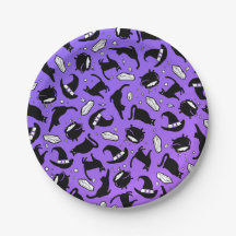 Gatos, Cristais e Caldeiros - Placa de Papel