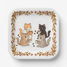 Gatos e café