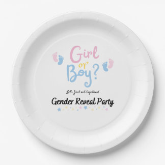 Prato De Papel Gender Reveal Boy or Girl?