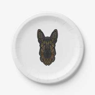 Prato De Papel German shepherd Design german shepherd Dog O