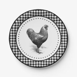 Prato De Papel Ginga de Frango