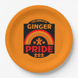 Prato De Papel Ginger Haired Pride