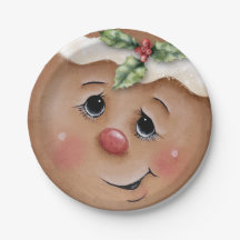 Gingerbird Cutie Feliz Natal