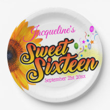 Girassol e balões em branco 16