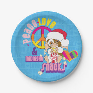 Prato De Papel Gizmo   Peace Love & Midnight Snacks