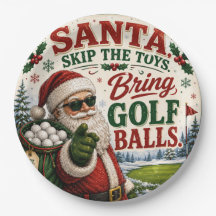 Golfe Natal jogando golfe  Papai Noel Golfista no 