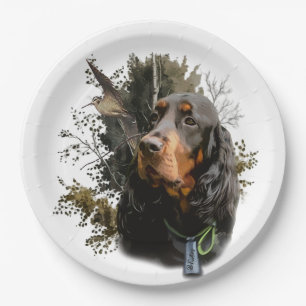 Prato De Papel Gordon Setter