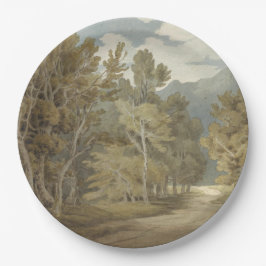 Prato De Papel Gowbarrow Park, Ullswater (por John White Abbott)