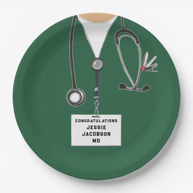 Prato De Papel Graduação em Faculdade de Medicina (Frente)