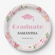 Graduação Floral Rosa 