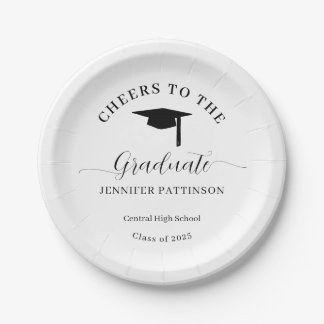 Prato De Papel Graduação Formatura Personalizada Aplausos