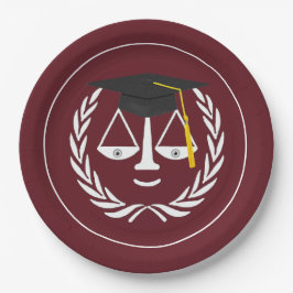 Prato De Papel Graduação na Faculdade de Direito Criativo