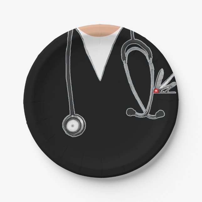 Prato De Papel Graduação na Faculdade de Medicina (Frente)