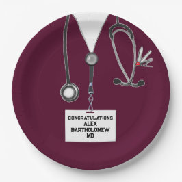 Prato De Papel Graduação na Faculdade de Medicina