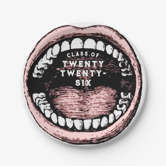 Prato De Papel Graduação na Faculdade de Odontologia (Frente)