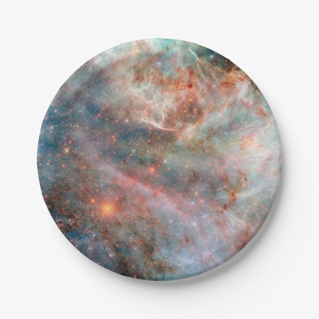 Prato De Papel Grande Nuvem Magelânica (Frente)