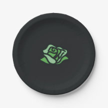 Green and Black Rose Princess Birthday 