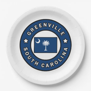 Prato De Papel Greenville Carolina do Sul